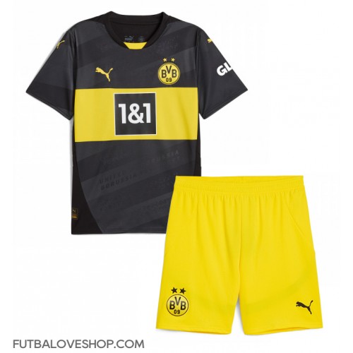 Dres Borussia Dortmund Preč pre deti 2024-25 Krátky Rukáv (+ trenírky)